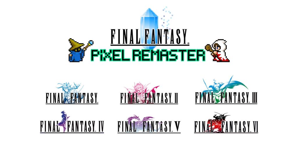 FINAL FANTASY I-VI Bundle Pixel Remaster wallpaper